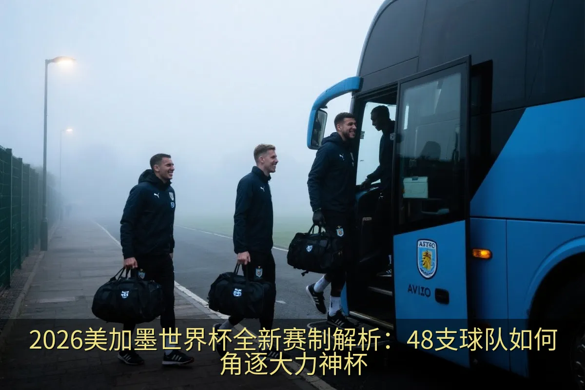 黄昏下宏伟现代的专业足球场全景